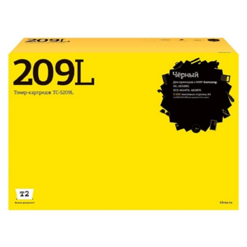 картинка картридж лазерный t2 mlt-d209l tc-s209l mlt-d209l/sv007a черный (5000стр.) для samsung ml-2855nd/scx-4824fn/4828fn магазин Tovar-RF.ru являющийся официальным дистрибьютором в России картинка картридж лазерный t2 mlt-d209l tc-s209l mlt-d209l/sv007a черный (5000стр.) для samsung ml-2855nd/scx-4824fn/4828fn от магазина Tovar-RF.ru
