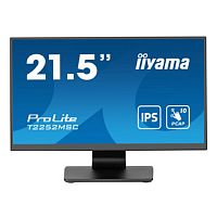 картинка lcd iiyama 21.5" t2252msc-b2 touch черный {ips 1920x1080 60hz 5ms 250cd hdmi displayport usb m/m} от магазина Tovar-RF.ru