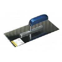 картинка Гладилка STAYER "PROFI" нержавеющая с деревянной ручкой, зубчатая, 6х6мм[0802-06] от магазина Tovar-RF.ru