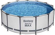 картинка бассейн каркасный круглый bestway 5618w (109380)от магазина Tovar-RF.ru