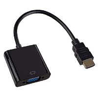 картинка кабель, переходник perfeo (a7022) hdmi a вилка - vga/svga розетка от магазина Tovar-RF.ru
