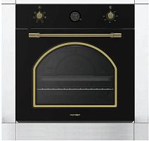 картинка духовой шкаф электрический norden nrd 6000 bl rustic черный от магазина Tovar-RF.ru