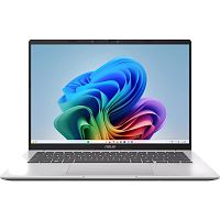картинка asus vivobook 14 x1407qa-ly099w [90nb1603-m007f0] snapdragon x  x1 26 100/16gb /1tb ssd/qualcomm adreno gpu/14" wuxga (1920 x 1200) / win11 home/1.49 kg/cool silver} от магазина Tovar-RF.ru