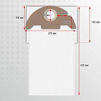 картинка topperr kc 10 пылесборник синтетический для пылесоса karcher (тип 6.904-322.0), 3 шт от магазина Tovar-RF.ru