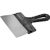 картинка Шпатель ЗУБР "МАСТЕР" ФАСАДНЫЙ нержавеющее полотно, 200мм [10077-20] от магазина Tovar-RF.ru