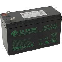 картинка акб b.b. battery bc 7.2-12 (12v 7,2ah  дхшхв 151x65x100 мм, масса 2,2 кг)  клеммы f2 от магазина Tovar-RF.ru