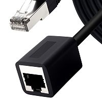 картинка 5bites патч-корд (удлинитель) put55-030e-bk ftp / 5e / 3m / black от магазина Tovar-RF.ru