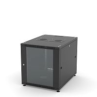картинка шкаф напольный 19", 12u filum fl-nt-1268gm1m-bk network (шхгхв) 600x800x623 мм, двери: стеклянная/сплошная металл, цвет черный ral9005 от магазина Tovar-RF.ru