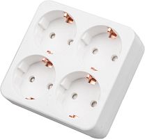 картинка Сетевой фильтр UNIEL (UL-00011241) S-GES4-16S WHITE от магазина Tovar-RF.ru