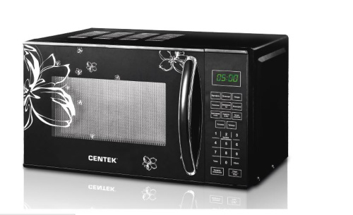картинка микроволновая печь centek ct-1579 (черный, цветы), 700w, 20л, сенсор магазин Tovar-RF.ru являющийся официальным дистрибьютором в России картинка микроволновая печь centek ct-1579 (черный, цветы), 700w, 20л, сенсор от магазина Tovar-RF.ru