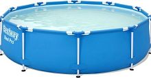 картинка бассейн каркасный bestway бассейн каркасный steel pro, 305 х 76 см, 56677от магазина Tovar-RF.ru