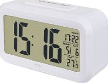 картинка Часы PERFEO (PF_A4848) SNUZ - PF-S2166 белый от магазина Tovar-RF.ru