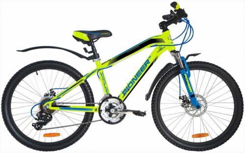 картинка велосипед pioneer samurai 24" al/13" green-blue-black магазин Tovar-RF.ru являющийся официальным дистрибьютором в России картинка велосипед pioneer samurai 24" al/13" green-blue-blackот магазина Tovar-RF.ru