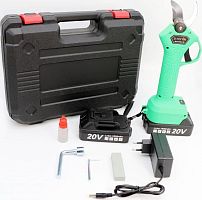 картинка Секатор аккумуляторный ZITREK GreenNer 20 (20В, 1,5Ач Li-ion аккум. 2шт., зу, кейс) 082-1855 от магазина Tovar-RF.ru