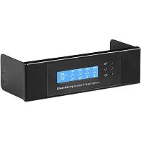 картинка procase ge-detfan (v2) панель управления вентиляторами и контроля температуры в отсек 5.25" от магазина Tovar-RF.ru