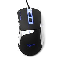 картинка gembird mg-520 usb {мышь игровая, 5кнопок+колесо-кнопка, 3200dpi, 1000 гц, подсветка, программное обеспечение для создания макросов} от магазина Tovar-RF.ru