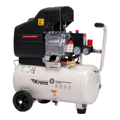 картинка Kranz (KR-16-1151) Компрессор воздушный KR-1500/24, 1500Вт, 230 л/мин, 24л от магазина Tovar-RF.ru