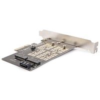 картинка agestar as-mc02 переходник-конвертер для m.2 sata ssd+m.2 nvme в pcie 3.0 от магазина Tovar-RF.ru