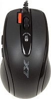 картинка мышь a4tech x-710bk черный оптическая (2000dpi) usb игровая (6but) от магазина Tovar-RF.ru