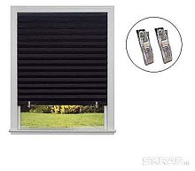 картинка Самоклеящиеся шторы-плиссе РЫЖИЙ КОТ Самоклеящиеся шторы-плиссе Skandi, размер 90х180см, цвет черный 105047 от магазина Tovar-RF.ru