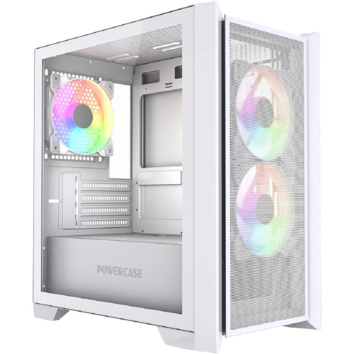 картинка Powercase Alisio Micro Z3W ARGB V2, Tempered Glass, 3x 120mm ARGB fan, белый, mATX (CAMZW-A3-V2) магазин Tovar-RF.ru являющийся официальным дистрибьютором в России картинка Powercase Alisio Micro Z3W ARGB V2, Tempered Glass, 3x 120mm ARGB fan, белый, mATX (CAMZW-A3-V2) от магазина Tovar-RF.ru