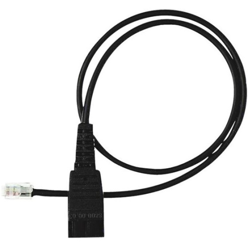 картинка jabra 8800-00-01 шнур qd на rj10, прямой, 50 см(8800-00-01) магазин Tovar-RF.ru являющийся официальным дистрибьютором в России картинка jabra 8800-00-01 шнур qd на rj10, прямой, 50 см(8800-00-01) от магазина Tovar-RF.ru