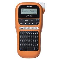 картинка brother p-touch pt-e110vp  ручная профессиональная электронная система для печати наклеек  pte110vpr1 от магазина Tovar-RF.ru