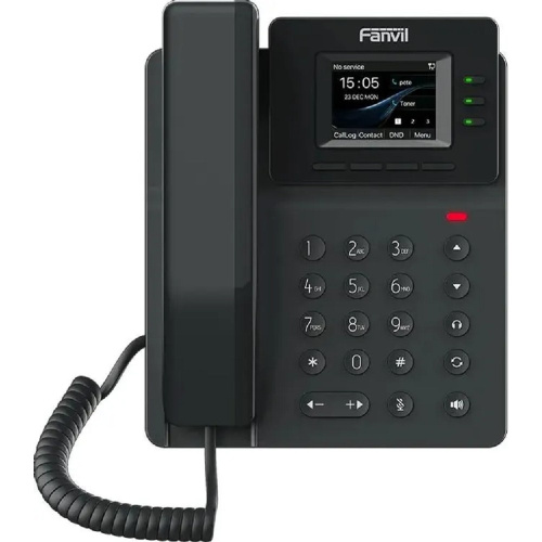 картинка fanvil v60p  c б/п черный sip телефон от магазина Tovar-RF.ru