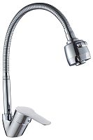 картинка смеситель д/кухни GOTA ROCIO G233510-GOTA Flex Смеситель д/кухни шар. с гибким регулирующим изливом 2-х реж.аэратор d35 ХИТ!!! от магазина Tovar-RF.ru