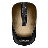 картинка беспроводная мышь sven rx-380w античная бронза (2,4 ghz, 3+1кл. 800-1600dpi, блист.) от магазина Tovar-RF.ru