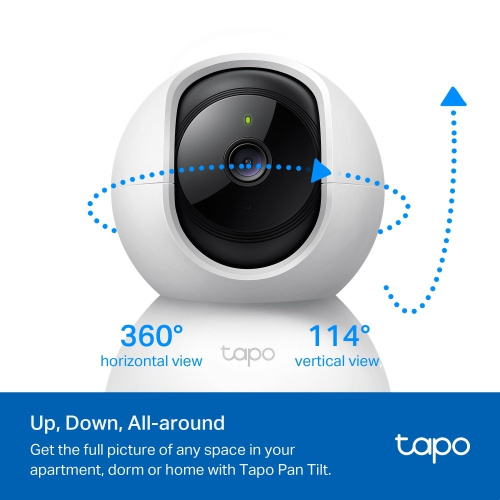 картинка TP-Link Tapo C200P2 Умная поворотная камера, 2 шт. от магазина Tovar-RF.ru