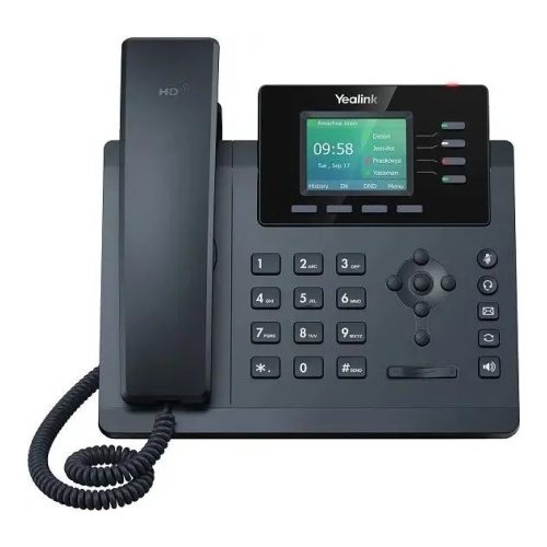 картинка телефон sip yealink sip-t34w 4 аккаунта, wi-fi, usb, цветной экран, poe, gige магазин Tovar-RF.ru являющийся официальным дистрибьютором в России картинка телефон sip yealink sip-t34w 4 аккаунта, wi-fi, usb, цветной экран, poe, gige от магазина Tovar-RF.ru