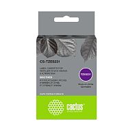 картинка картридж ленточный cactus cs-tzes231 черный для brother 1010/1280/1280vp/2700vp от магазина Tovar-RF.ru