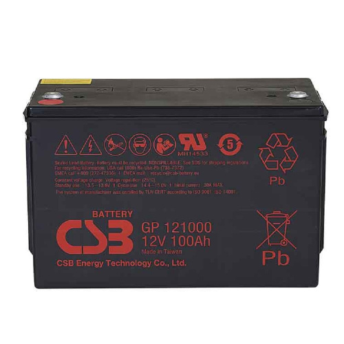 картинка csb батарея gp121000 (12v/100ah) от магазина Tovar-RF.ru