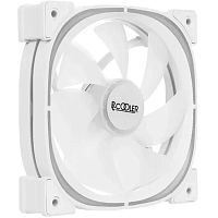 картинка кулер для корпуса/ pccooler ef120 argb wh (120x120x25mm, 4-pin pwm, argb, 37.98cfm, 25.7dba, 1500rpm, white) от магазина Tovar-RF.ru