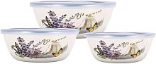 картинка Набор мисок ZEIDAN Z-80627-03 лаванда от магазина Tovar-RF.ru