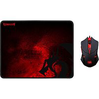 картинка redragon игровой набор m601wl-ba ru [78227] {беспроводная мышь+ковер } от магазина Tovar-RF.ru