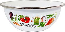 картинка Миска APPETITE 10-0311/4 Veggies эмал 2,5л нерж/об от магазина Tovar-RF.ru