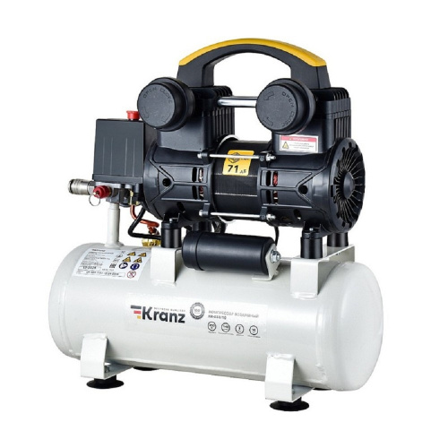 картинка Kranz (KR-16-1161) Компрессор воздушный безмасляный KR-850/10, 850Вт, 140 л/мин, 10л магазин Tovar-RF.ru являющийся официальным дистрибьютором в России картинка Kranz (KR-16-1161) Компрессор воздушный безмасляный KR-850/10, 850Вт, 140 л/мин, 10л от магазина Tovar-RF.ru