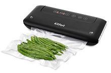 картинка Вакуумный упаковщик KITFORT KT-1508 черный от магазина Tovar-RF.ru