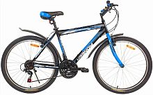 картинка велосипед pioneer pilot 26"/21" black-blue-white pioneer pilot 26"/21" black-blue-whiteот магазина Tovar-RF.ru