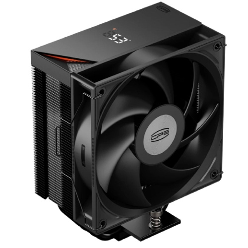 картинка кулер для процессора/ pccooler rt500 digital bk (240w, 4-pin pwm, led temp., 152mm, al/cu, 5x6mm, 1x120mm, 73.32cfm, 34.9dba, 2200rpm, s: 1851/1700/1200/115x, am5/am4, black) магазин Tovar-RF.ru являющийся официальным дистрибьютором в России картинка кулер для процессора/ pccooler rt500 digital bk (240w, 4-pin pwm, led temp., 152mm, al/cu, 5x6mm, 1x120mm, 73.32cfm, 34.9dba, 2200rpm, s: 1851/1700/1200/115x, am5/am4, black) от магазина Tovar-RF.ru