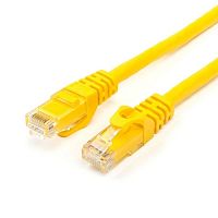 картинка патч-корд twt utp кат.5e, с заливными колпачками, 2.0 м, желтый [twt-45-45-2.0-yl] от магазина Tovar-RF.ru