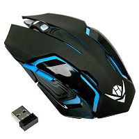 картинка мышь dialog mrog-20ur nakatomi gaming rf 2.4g optical - игровая, 6 кнопок+ролик, 7ми цветная подсветка от магазина Tovar-RF.ru