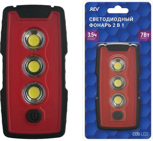 картинка фонарь ручной rev 29124 4 7вт 3хаааот магазина Tovar-RF.ru