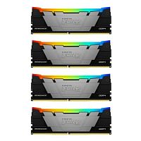 картинка kingston ddr4 dimm 128gb 3600mt/s cl18 (kit of 4) fury renegade rgb от магазина Tovar-RF.ru