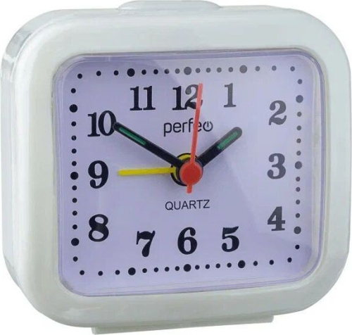 картинка Часы PERFEO (PF_C3097) Quartz "PF-TC-004" белые магазин Tovar-RF.ru являющийся официальным дистрибьютором в России картинка Часы PERFEO (PF_C3097) Quartz "PF-TC-004" белые от магазина Tovar-RF.ru