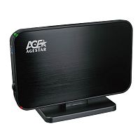 картинка agestar 3ub3a8-6g (black) мобил рек, usb3.0 to 3,5"hdd sata алюминий  от магазина Tovar-RF.ru