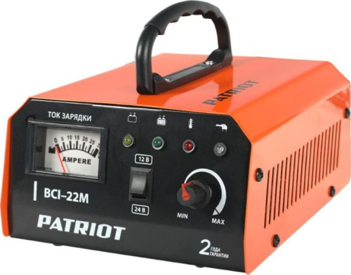 картинка зарядное устройство patriot 650303425 bci 22m от магазина Tovar-RF.ru