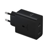 картинка сетевое зар./устр. samsung ep-t5020 50w 3a (pd) 2xusb type-c для samsung черный (ep-t5020xbegeu) от магазина Tovar-RF.ru